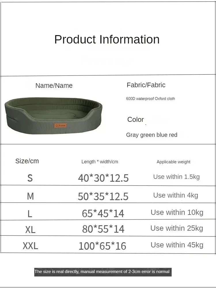 🐶 Lit douillet et respirant pour chiens – Confort garanti